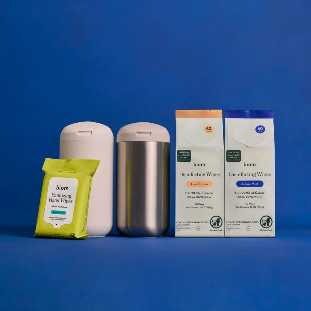 *Brand New* Biom Back to School Starter Kit Steel + White